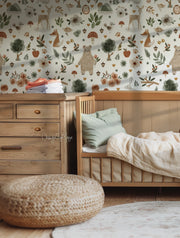 Woodland Wallpaper - Nursery Wall Decor Wallpapers
