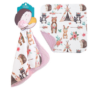 Mini Minky Blanket Woodland Tribe