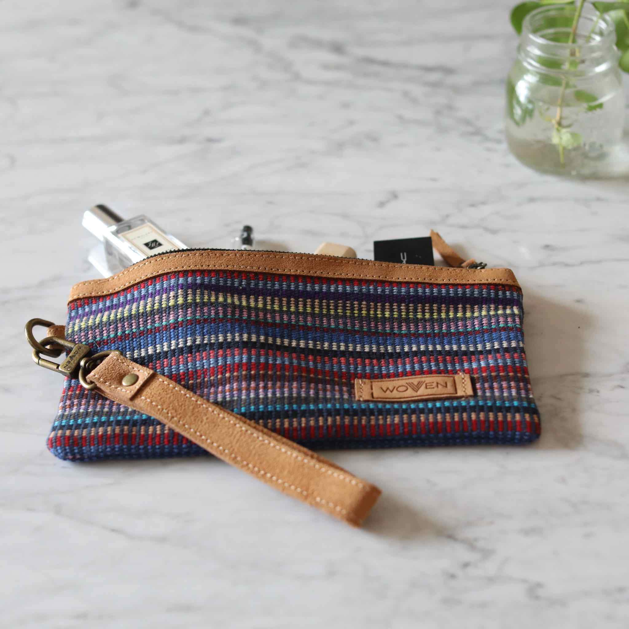 Woven Phone Wallet - Jazzy