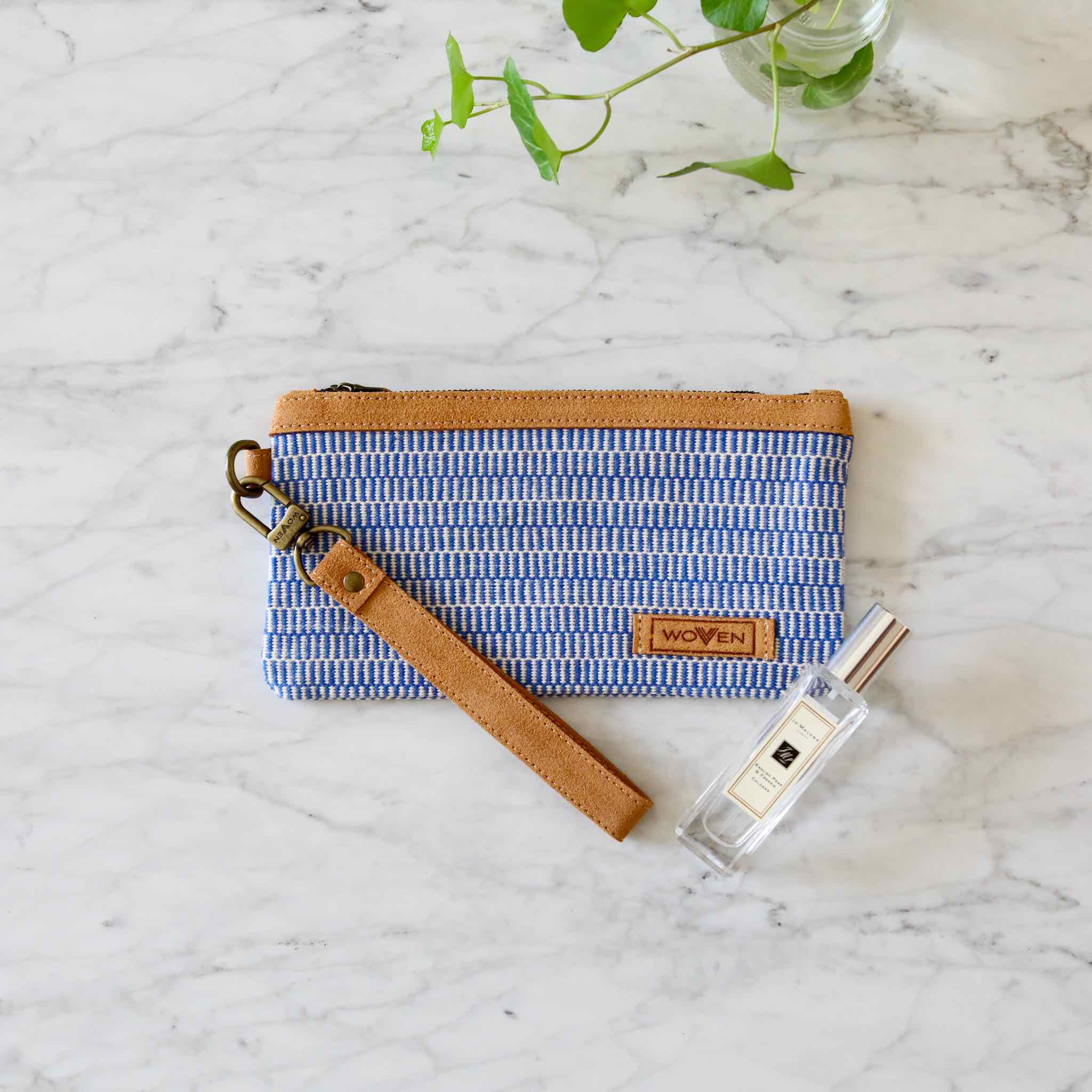Woven Phone Wallet - Stripe