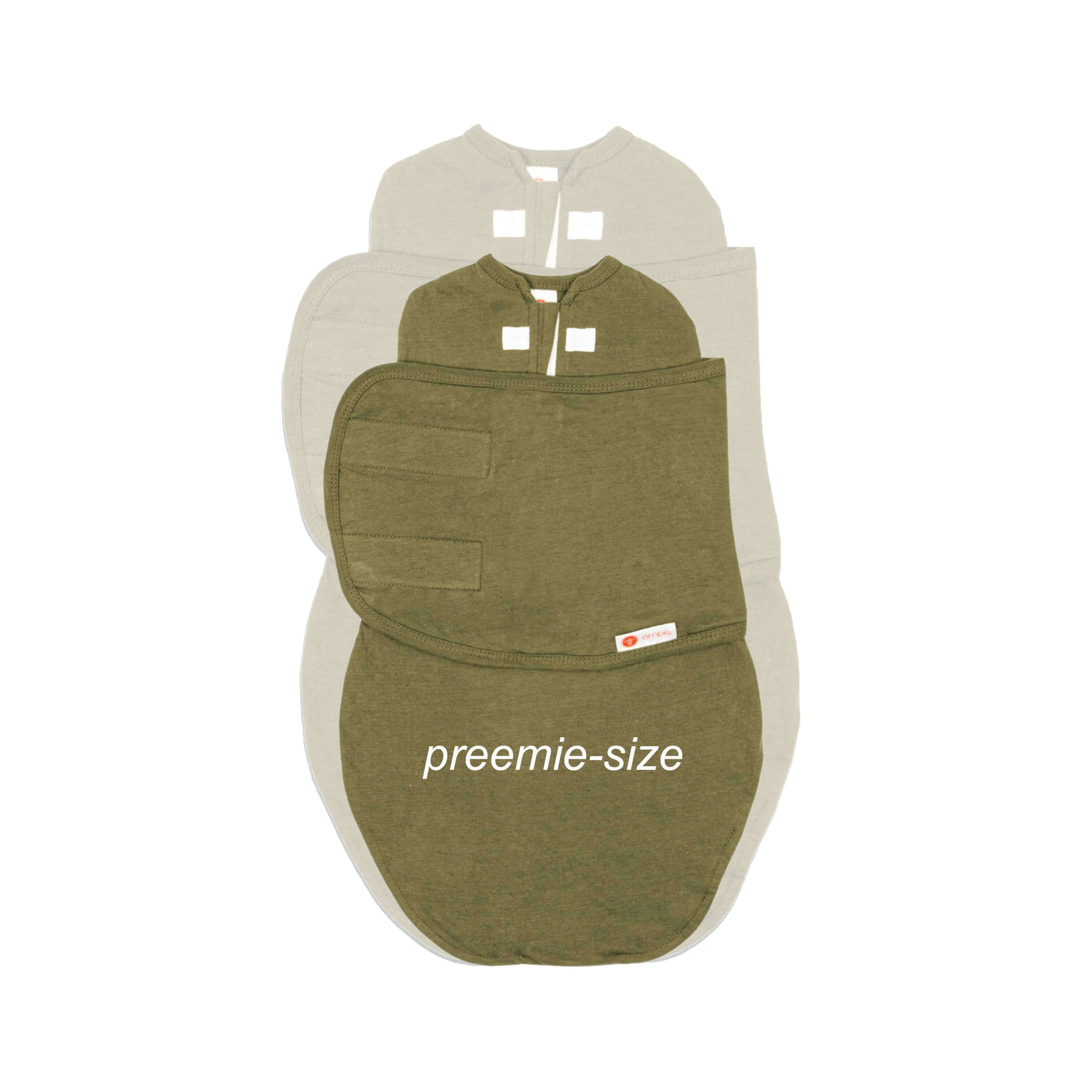 Preemie Swaddles (4-6lbs) | Moss