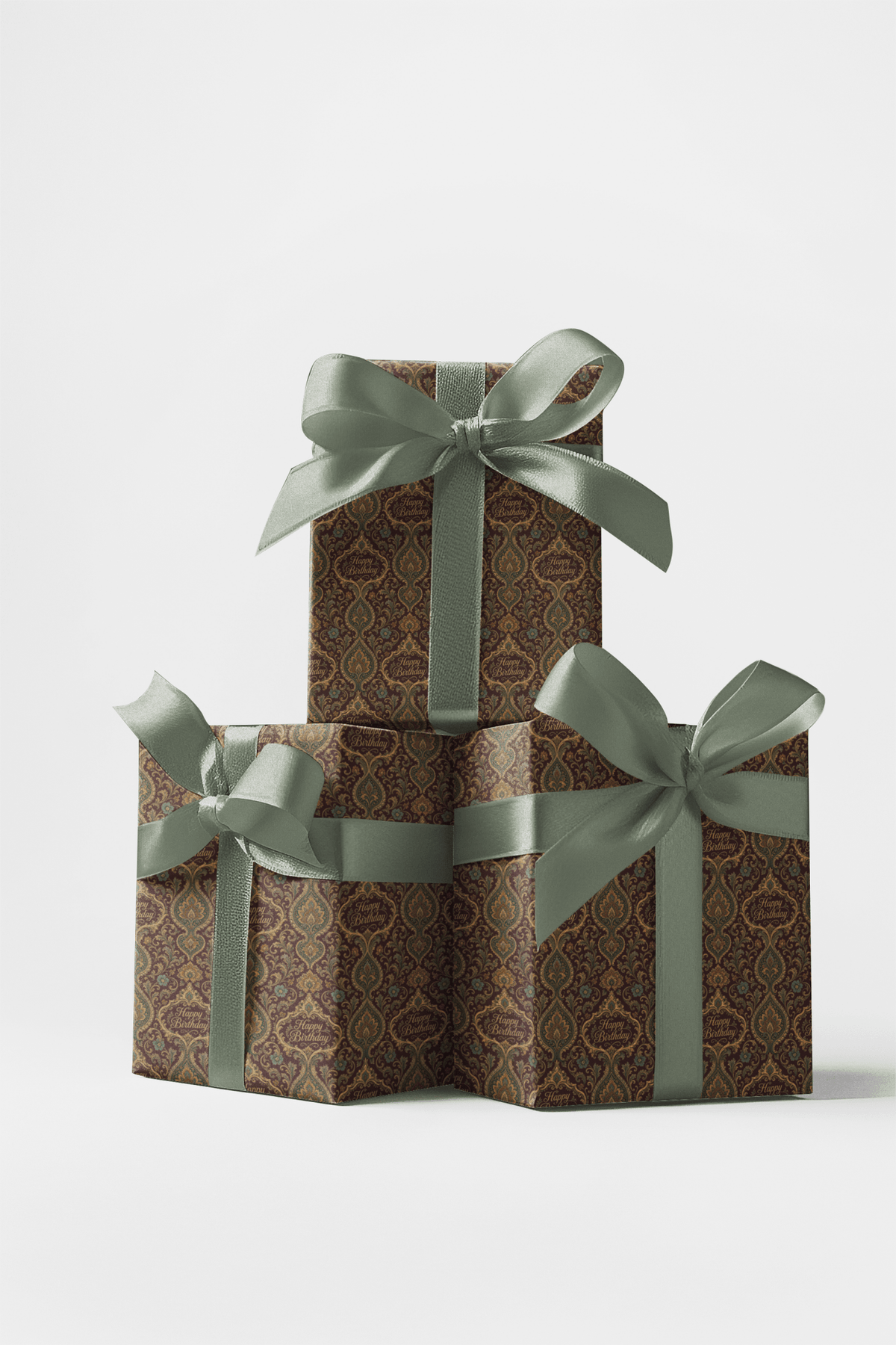 Royal Paisley Celebration Wrapping Paper