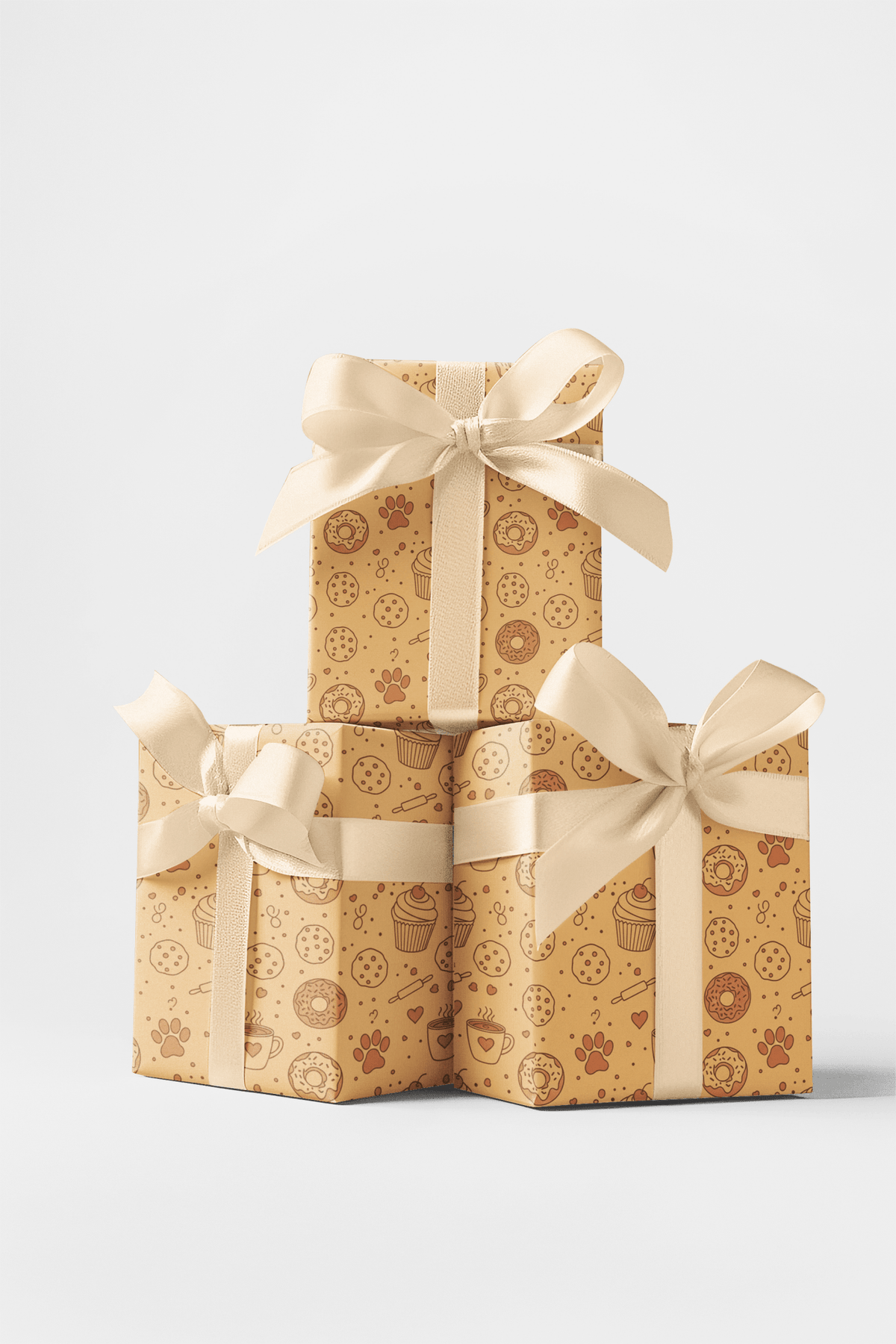 Paws & Pastry Wrapping Paper