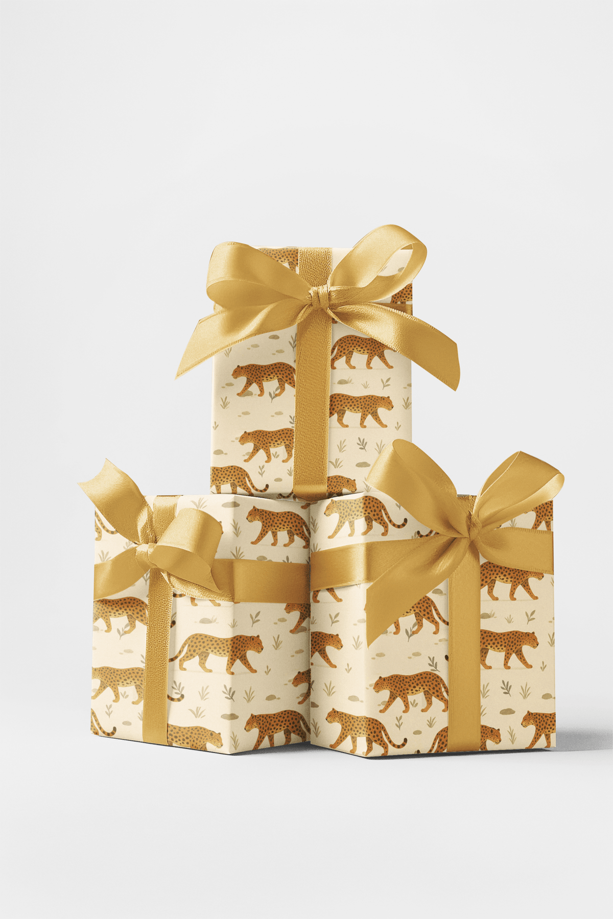 Safari Stroll: Leopard Wrapping Paper