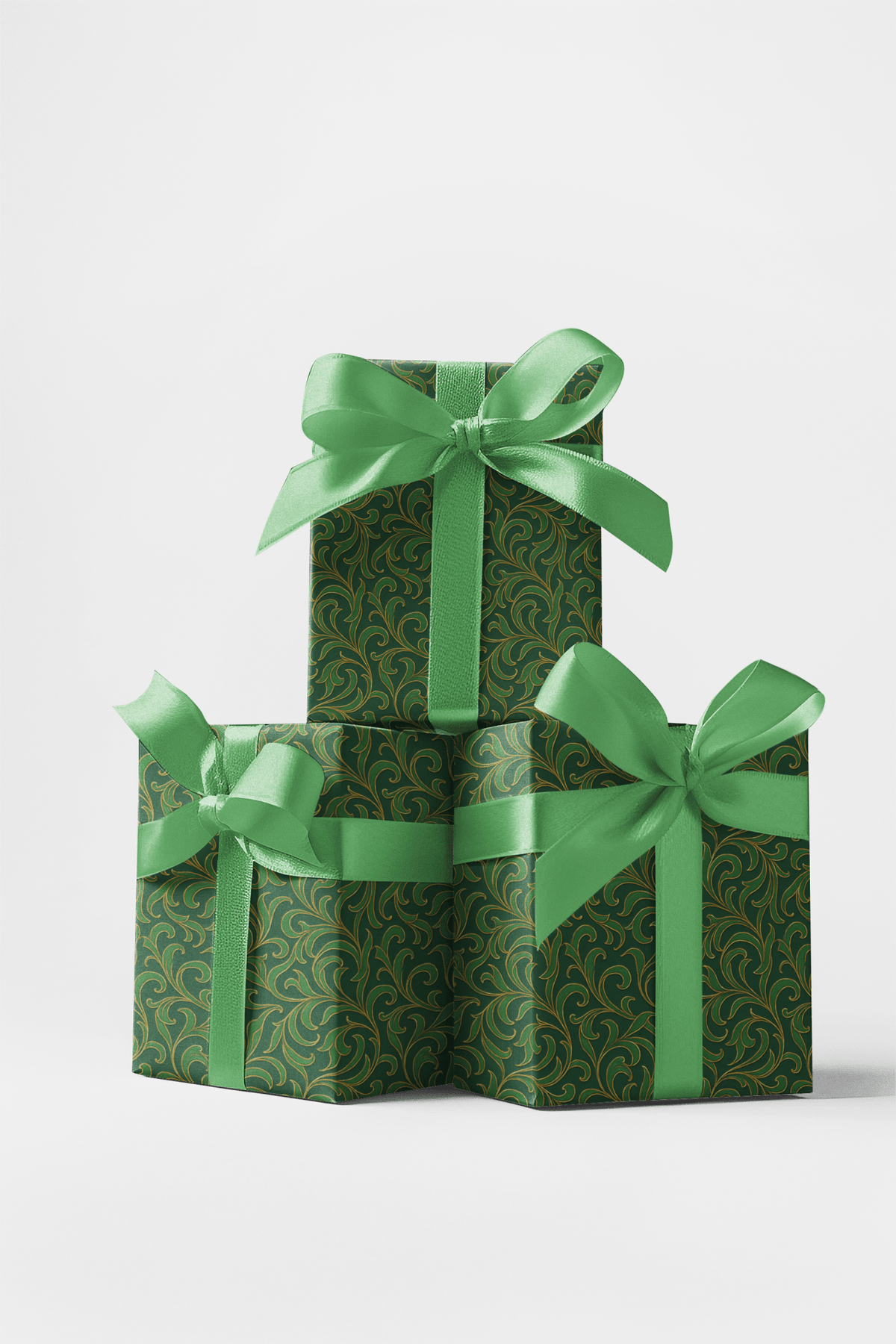 Verdant Vines Elegance Wrapping Paper