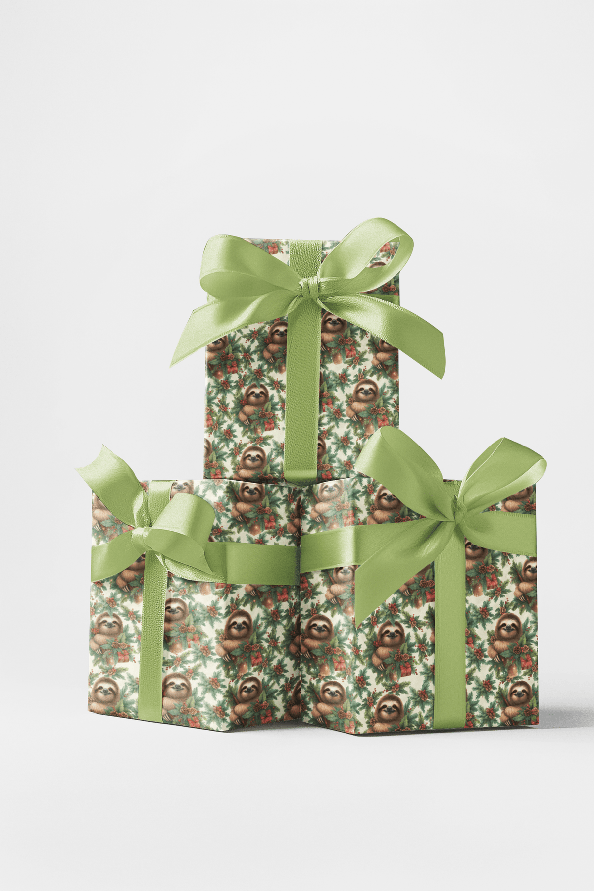 Slow & Mistletoe Wrapping Paper