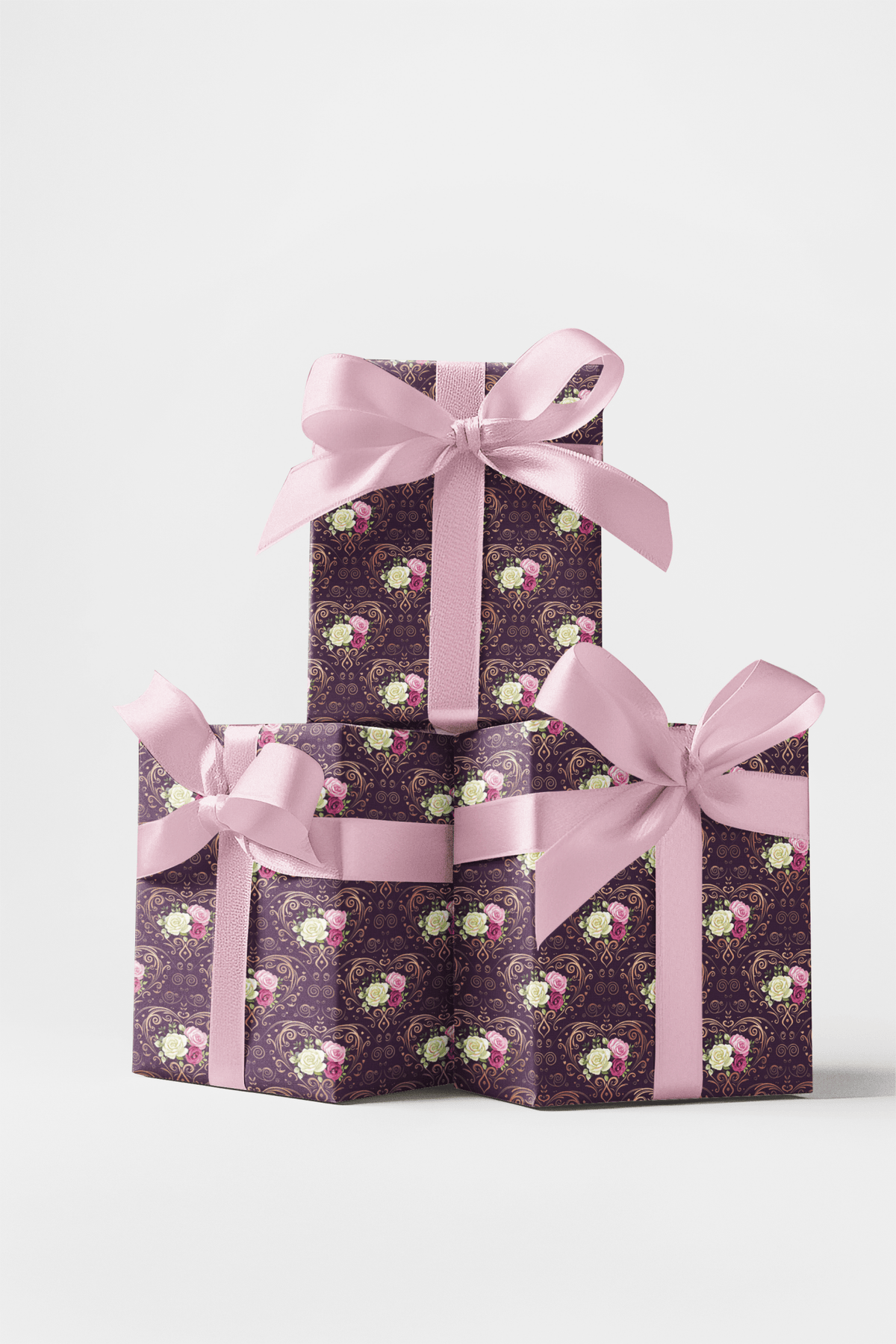 Valentine Baroque Wrapping Paper