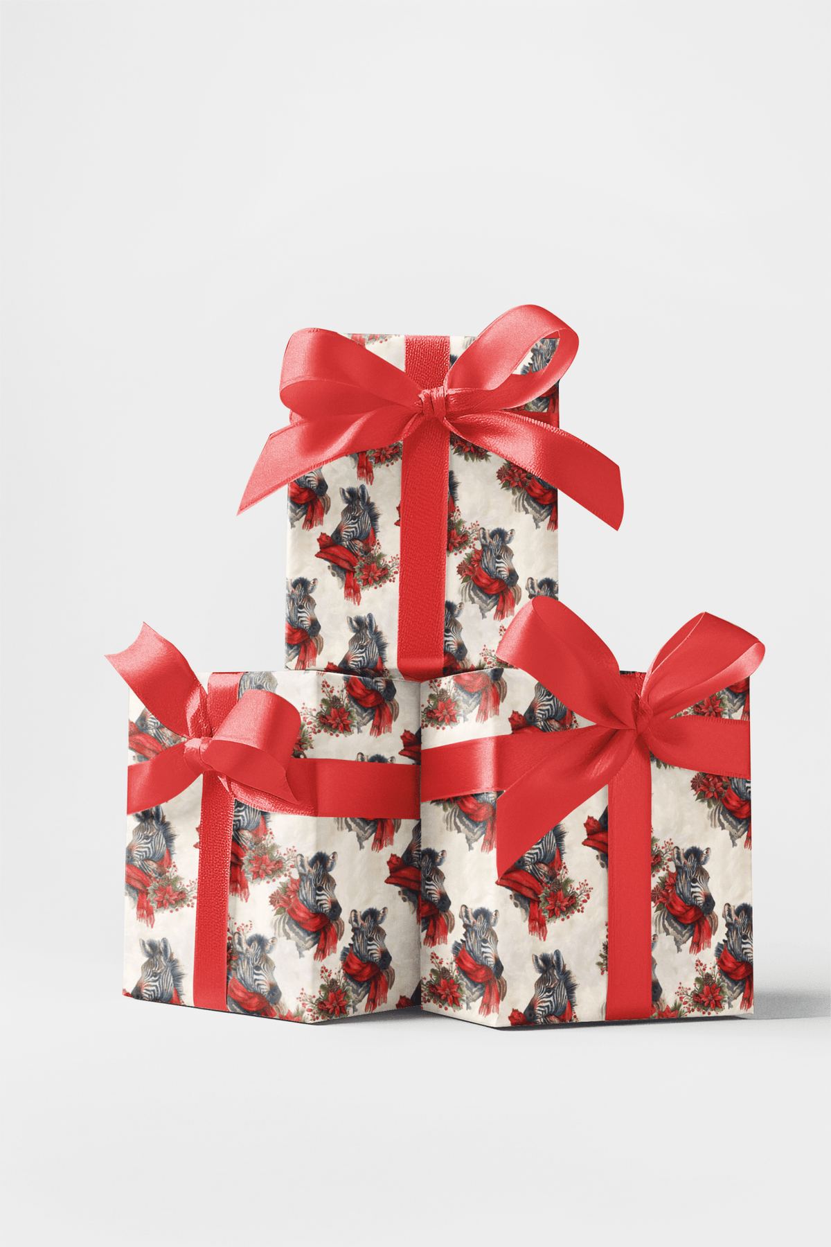 Scarves & Stripes Wrapping Paper