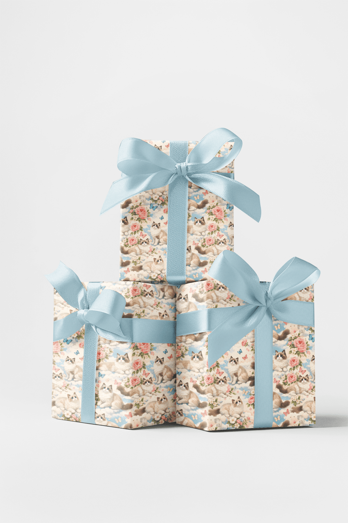 Ragdoll Pastel Drift Wrapping Paper
