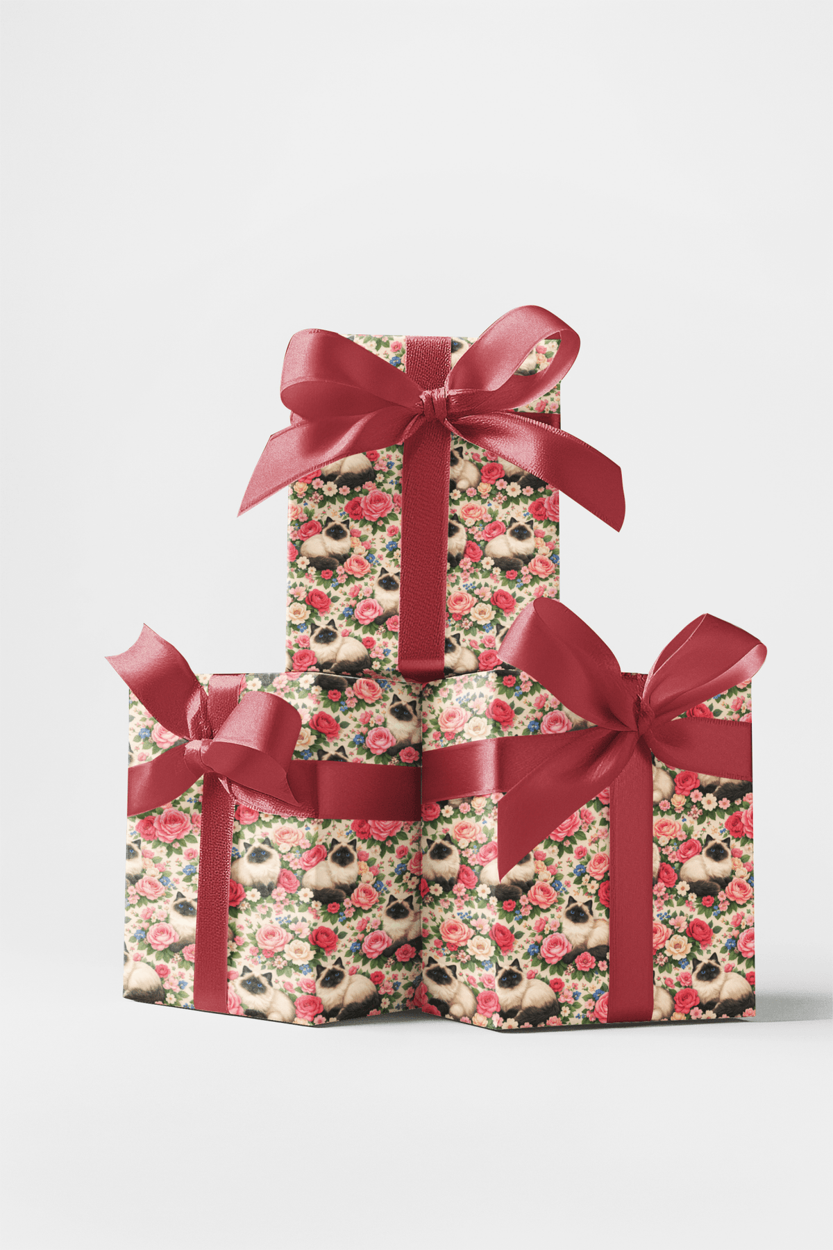 Himalayan Rose Garden Wrapping Paper