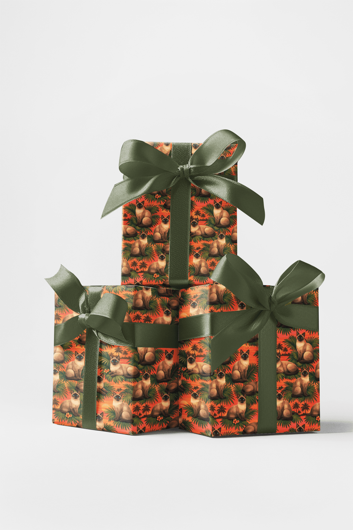 Tonkinese Tropics Wrapping Paper