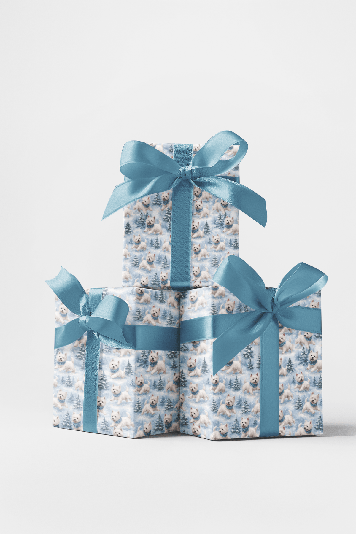 Westie Winter Wonderland Wrapping Paper