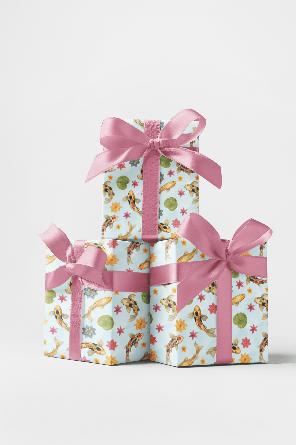 Serenade Of Koi Wrapping Paper
