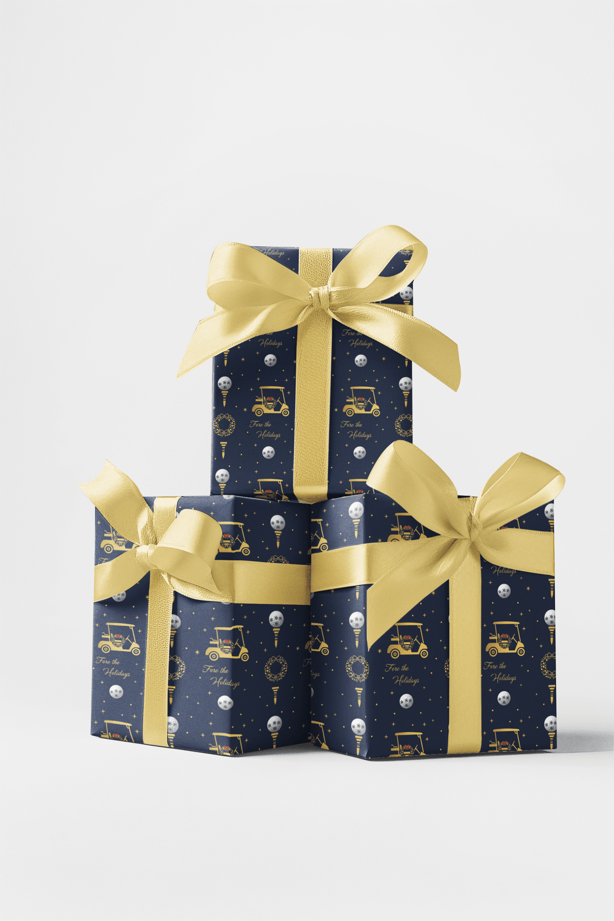 Par-fect Holiday Wrapping Paper