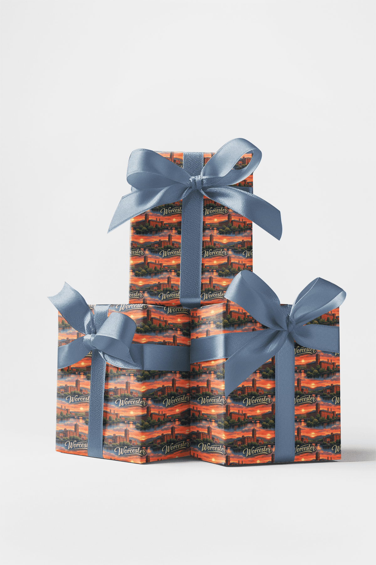 Worcester Mill Revival Wrapping Paper