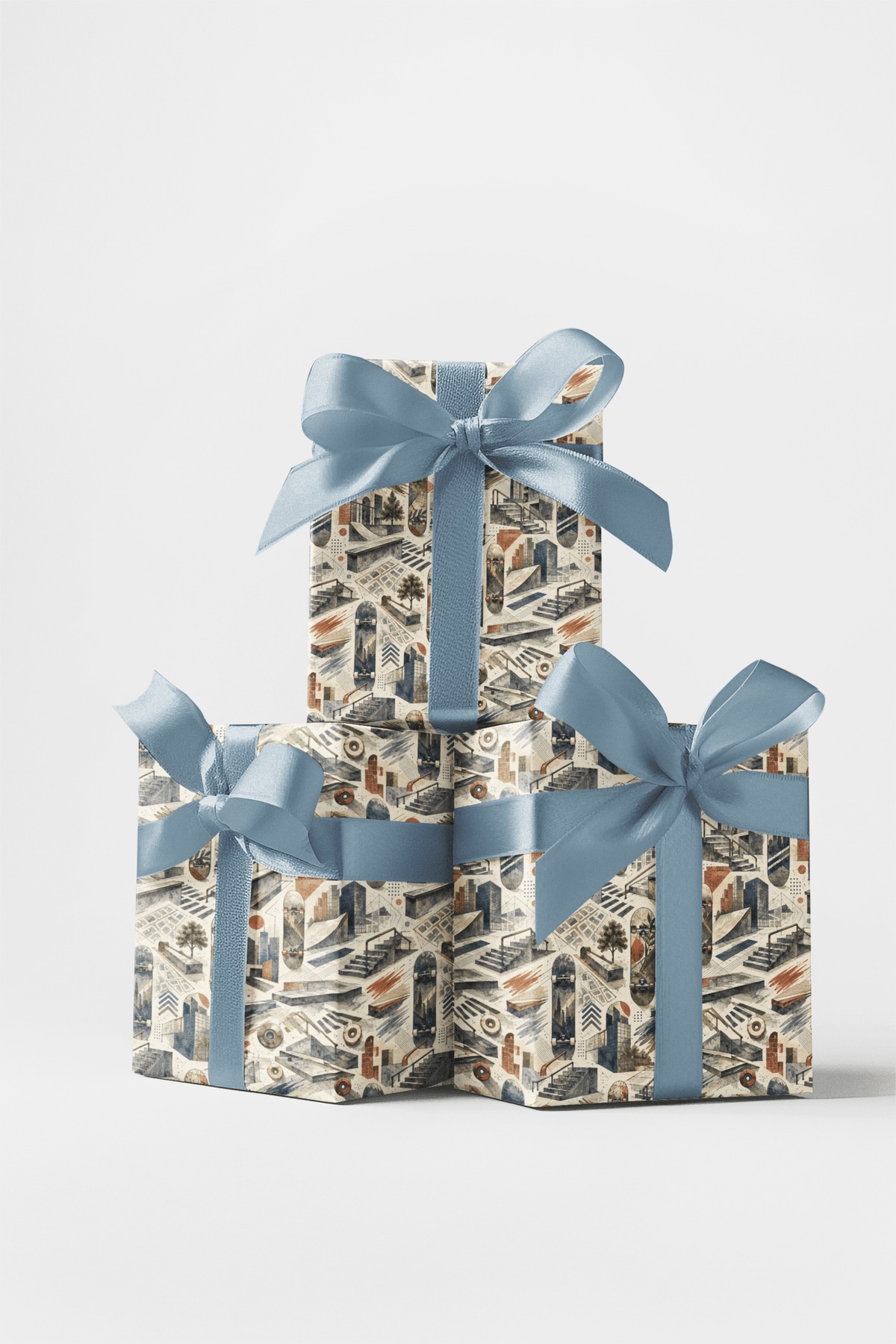 Street Geometry Wrapping Paper