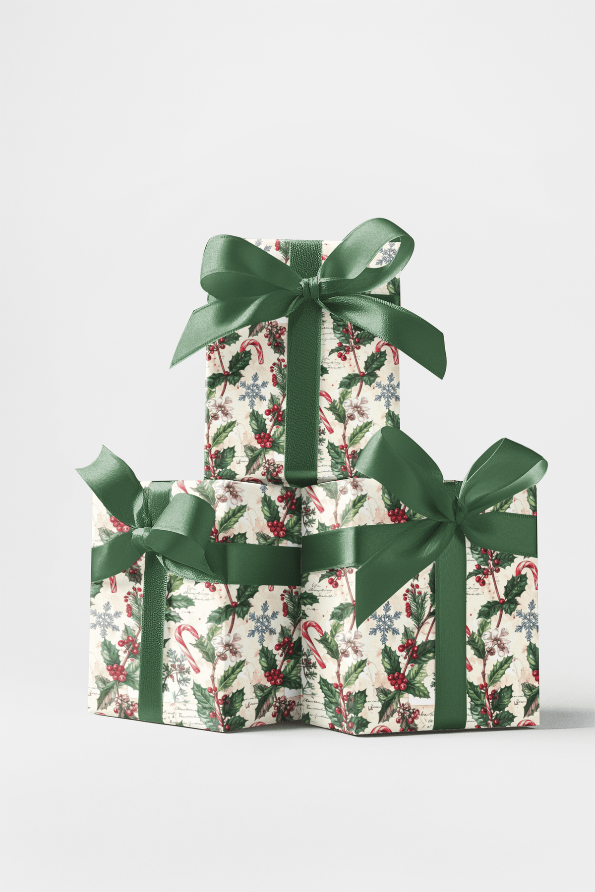 Winter Botanical Society Wrapping Paper