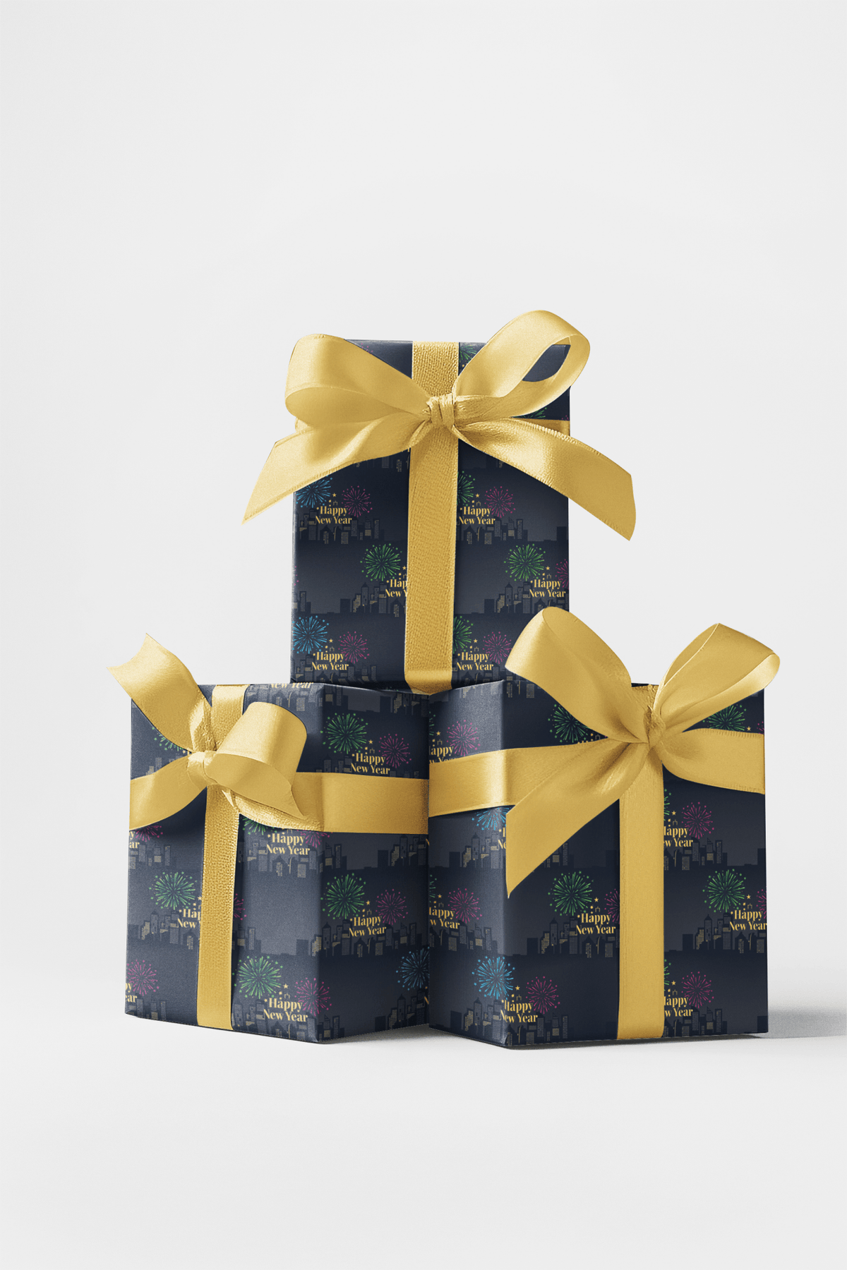 Midnight New Year Magic Wrapping Paper