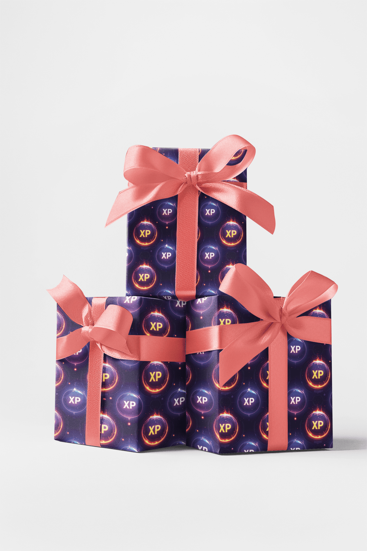 Xp Orb Collection Field Wrapping Paper