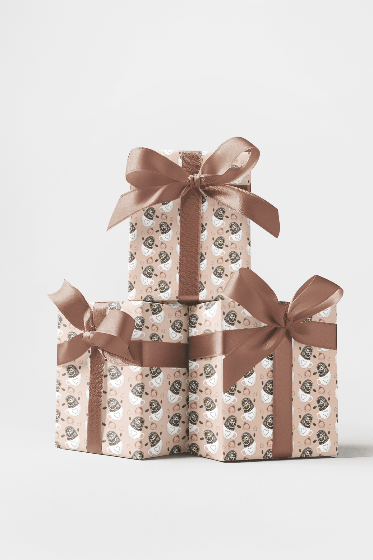 Cafe Owl Wrapping Paper | Michelle Gilsey | Artist Corner