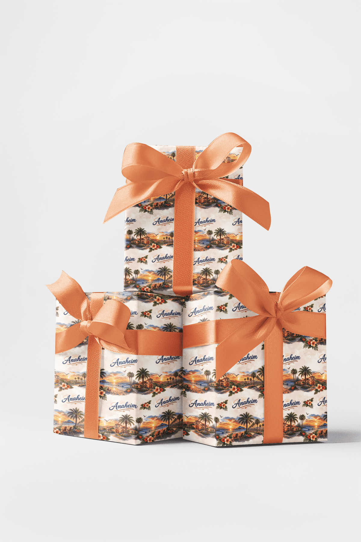 Anaheim Socal Glow Wrapping Paper
