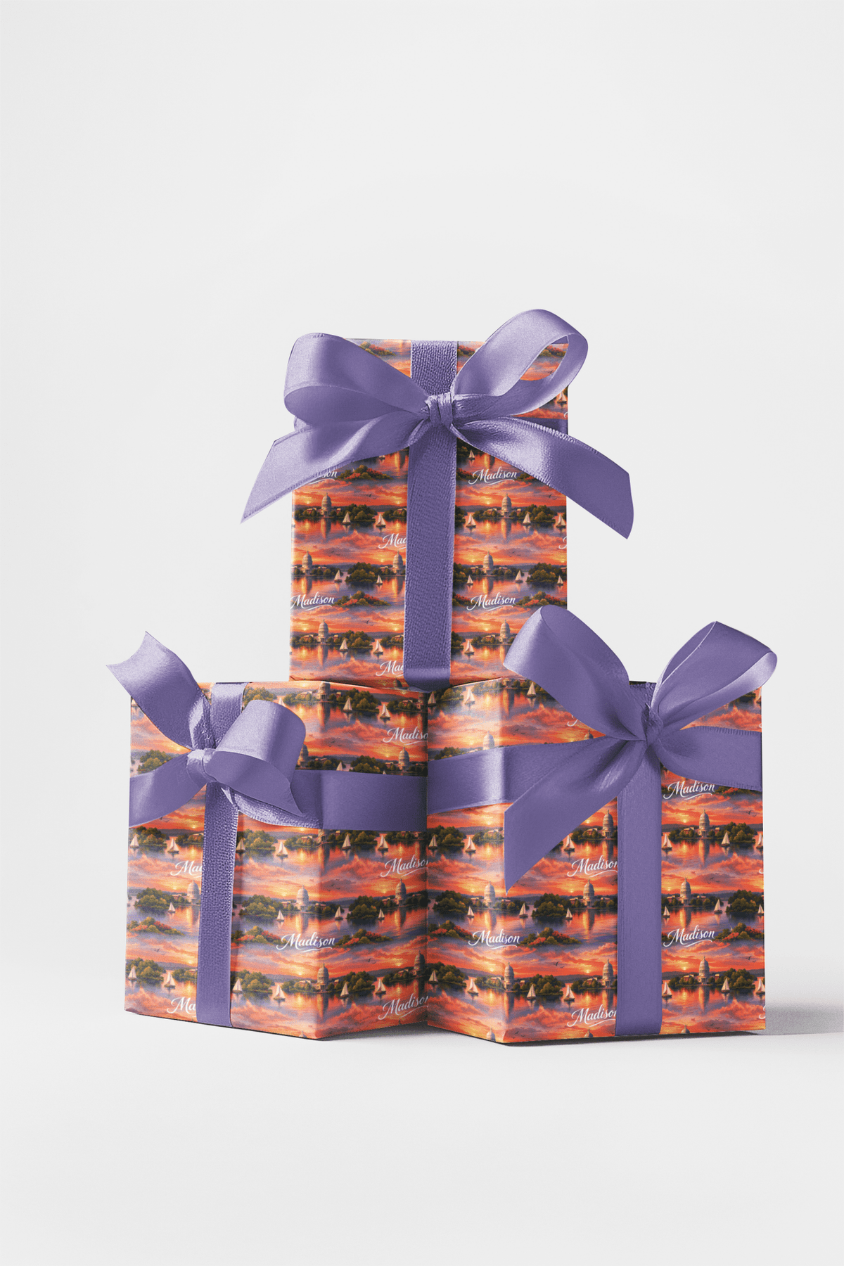 Madison Capitol Lakes Wrapping Paper