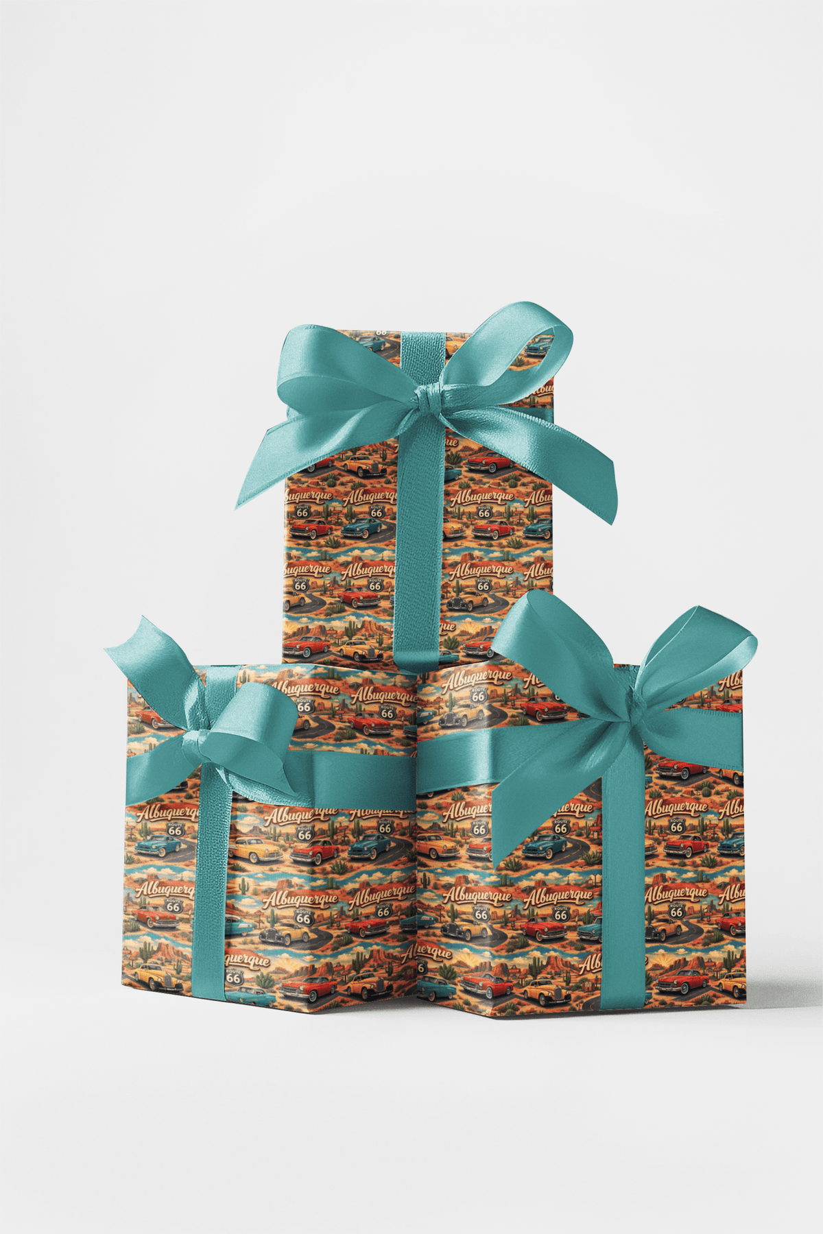 Albuquerque Old Route 66 Wrapping Paper