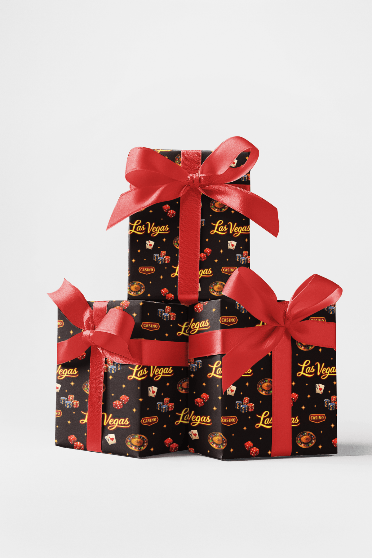 Las Vegas Vintage Neon Wrapping Paper