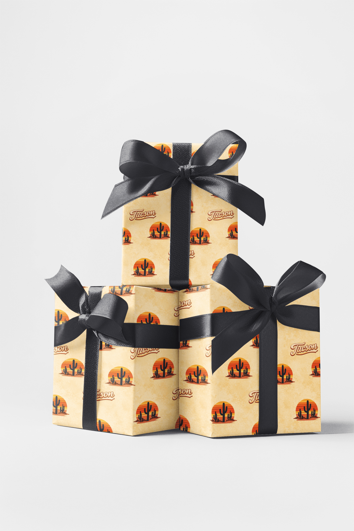 Tucson Desert Sunset Wrapping Paper