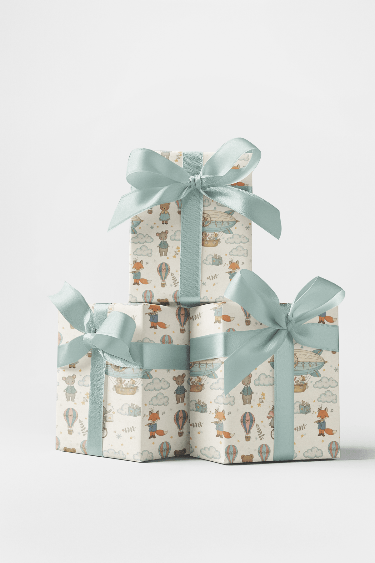 The Dreamer’s Dirigible Wrapping Paper