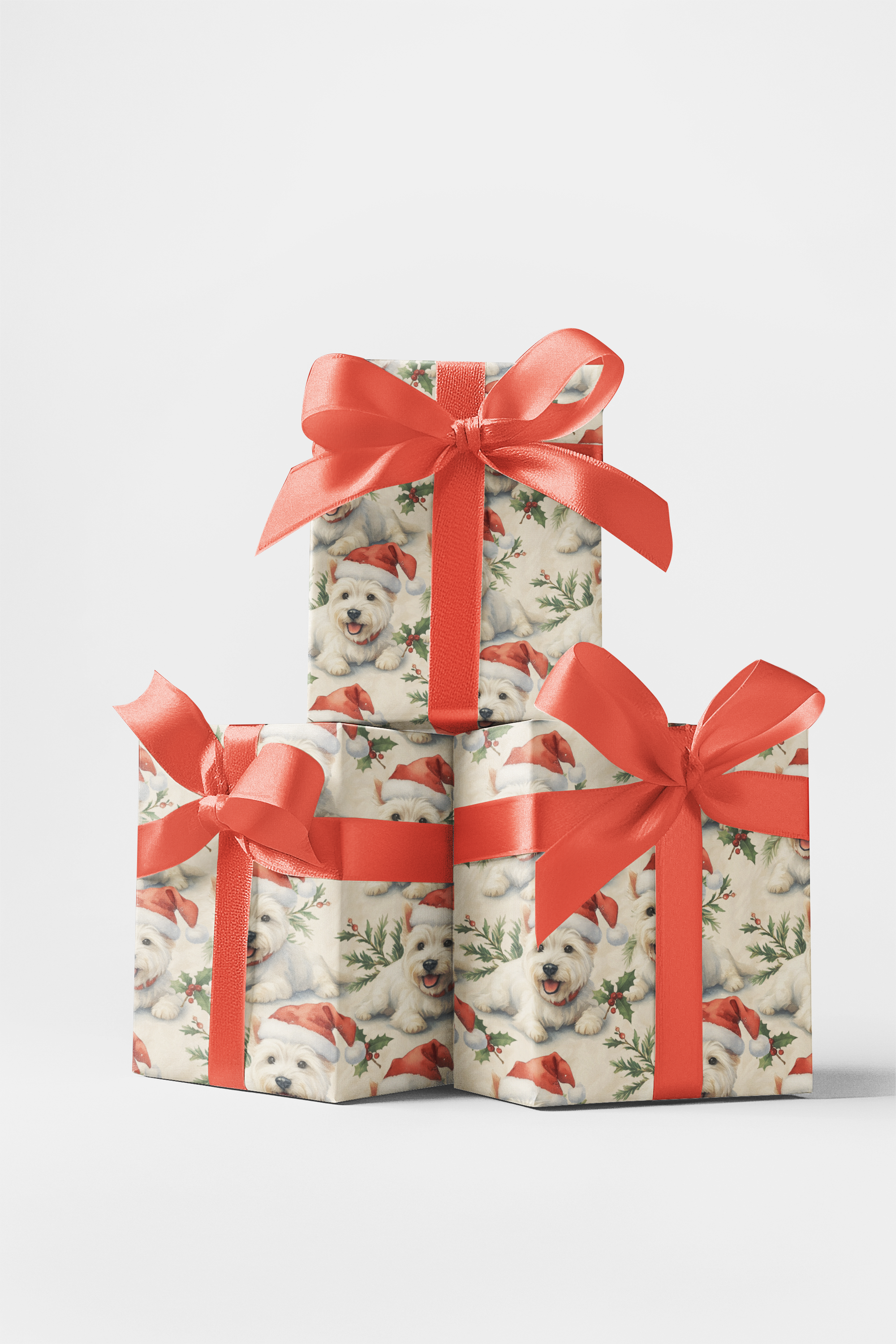 Santa Hat & Holly Hugs