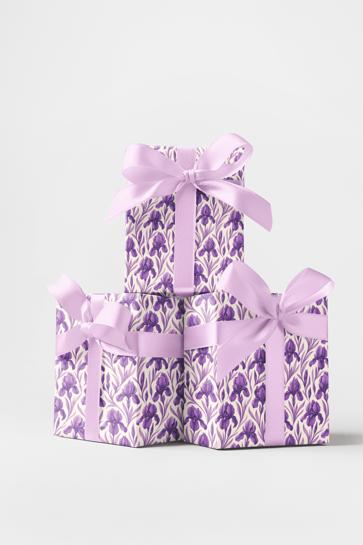 Regal Iris Embrace Wrapping Paper