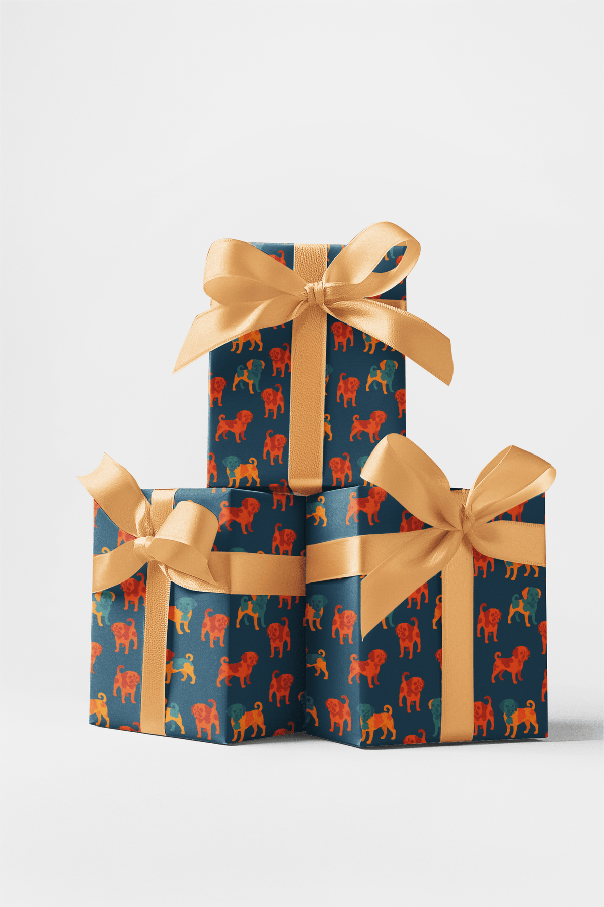 Puggle Patch Wrapping Paper