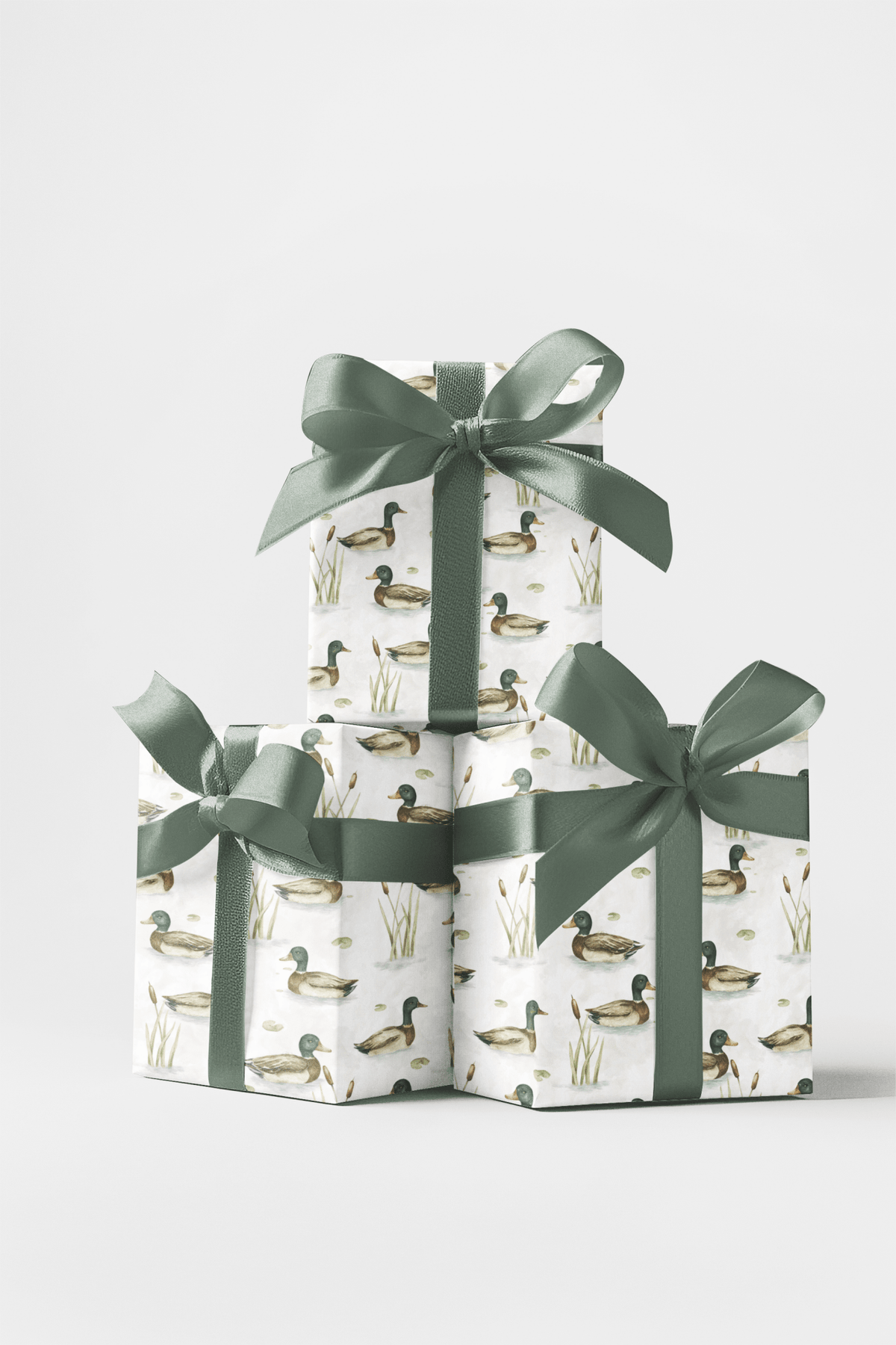 Feathers By The Lake Wrapping Paper