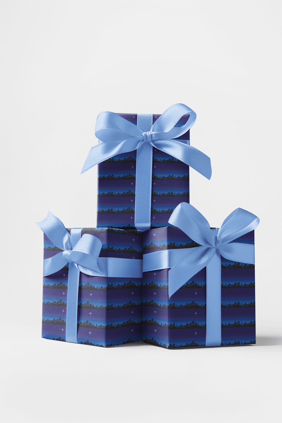Bethlehem Silhouette Wrapping Paper