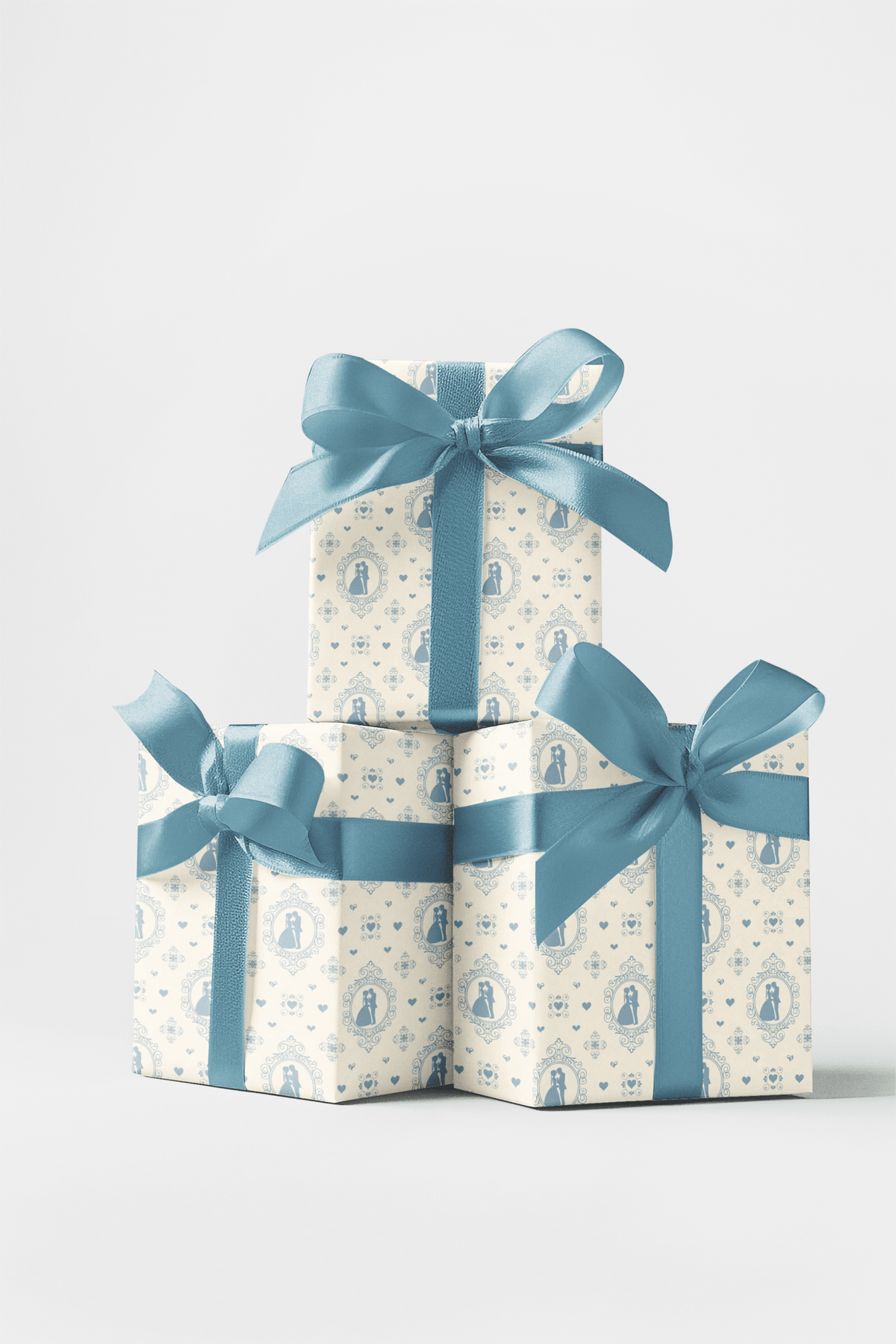 The Wedding Cameo Wrapping Paper