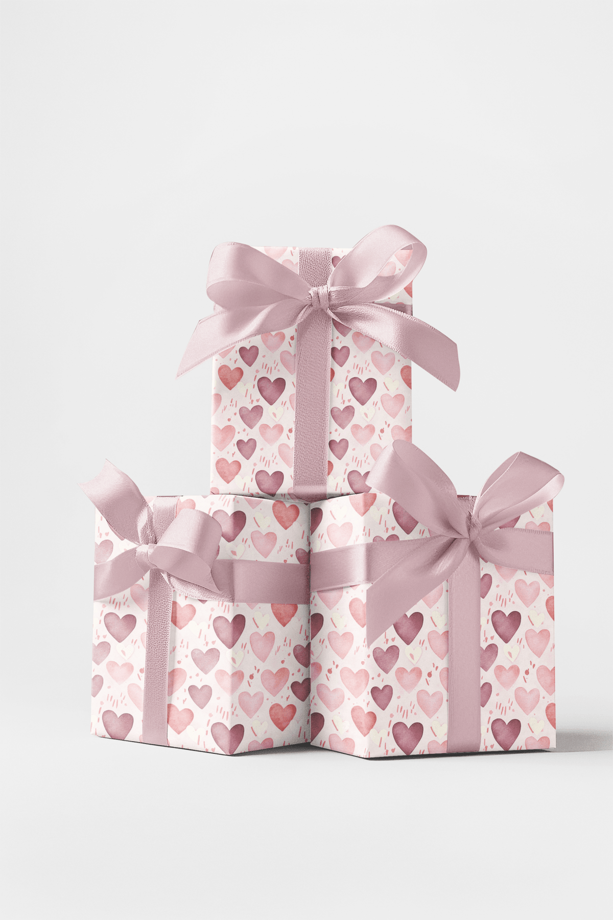 Watercolor Love Wrapping Paper