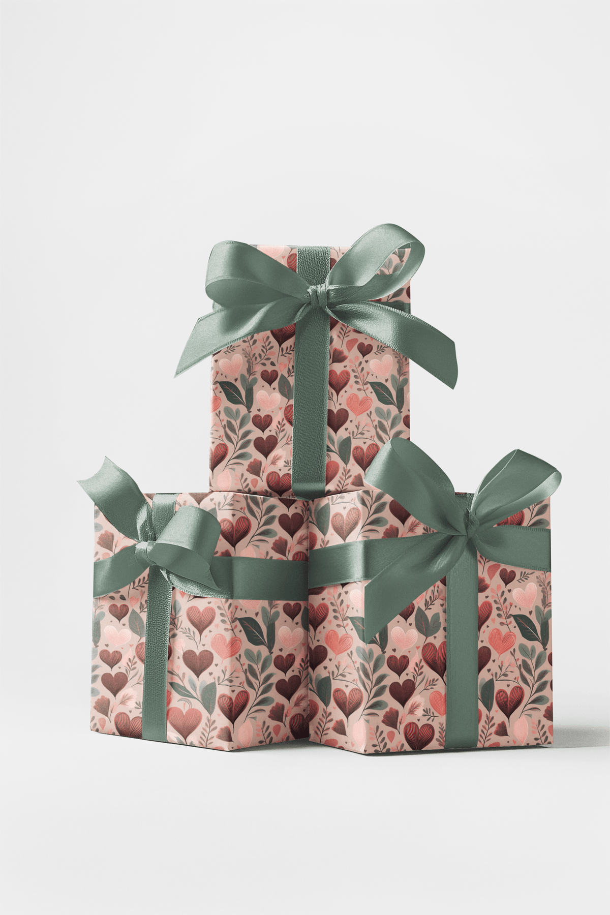 Botanical Blush Wrapping Paper