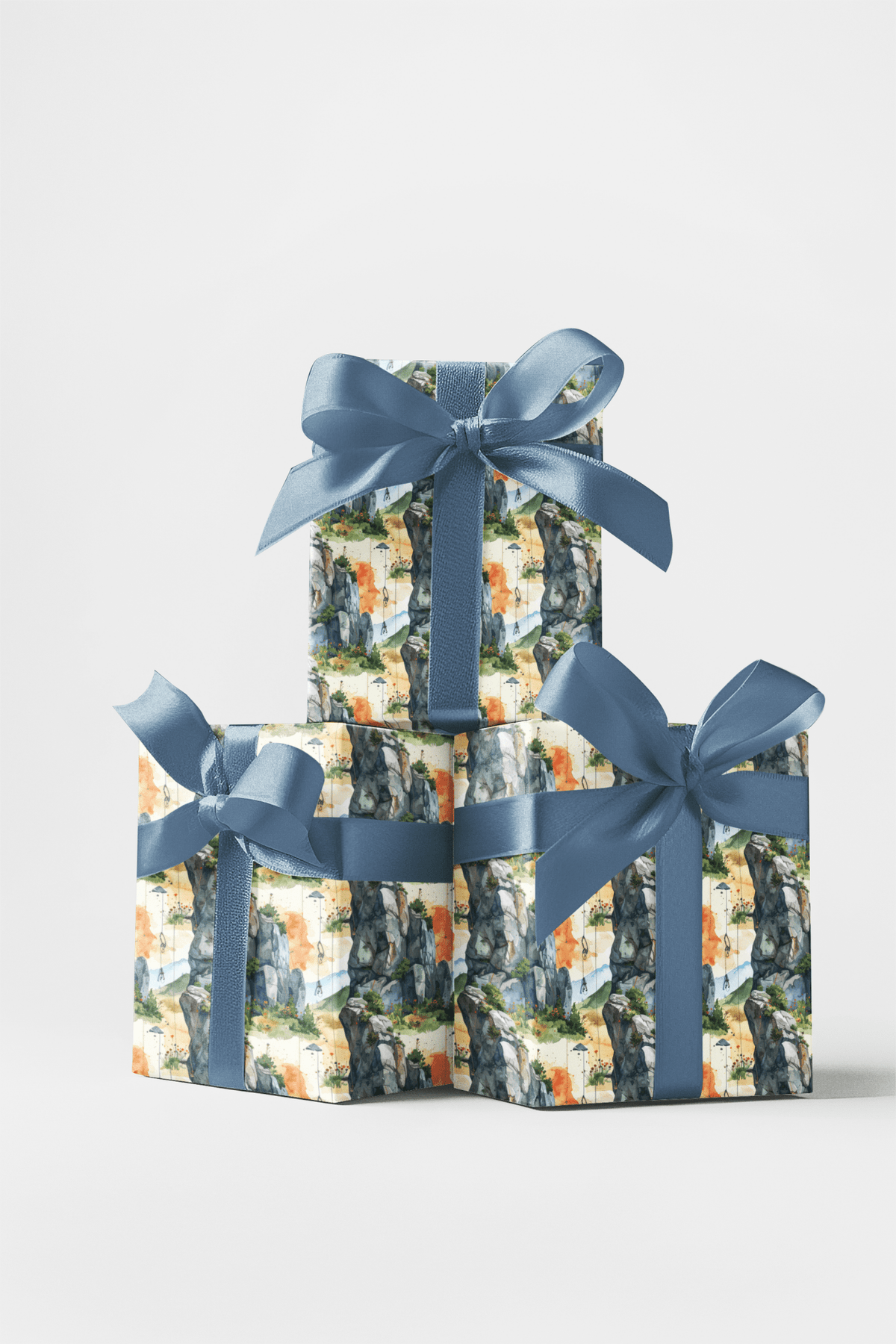 Vertical Expedition Wrapping Paper