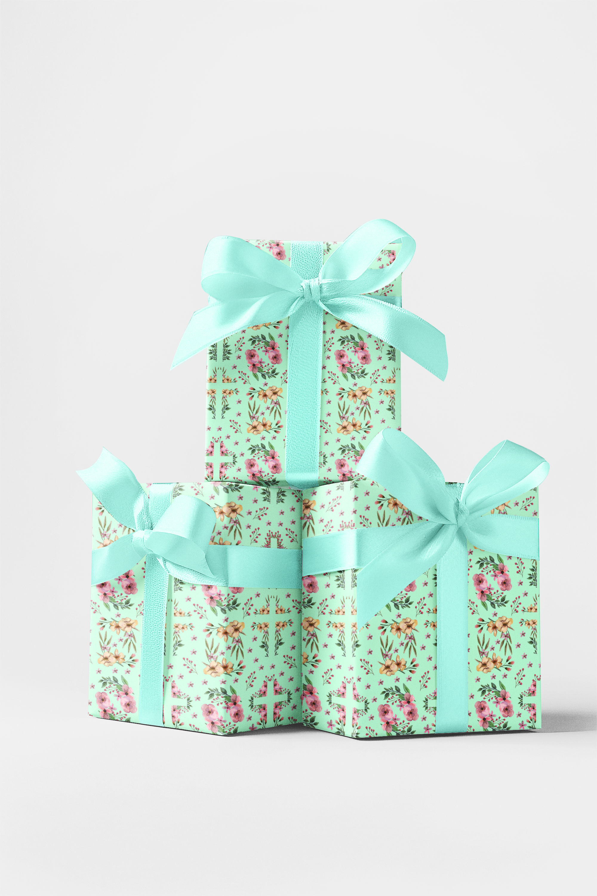 Easter Floral Cross