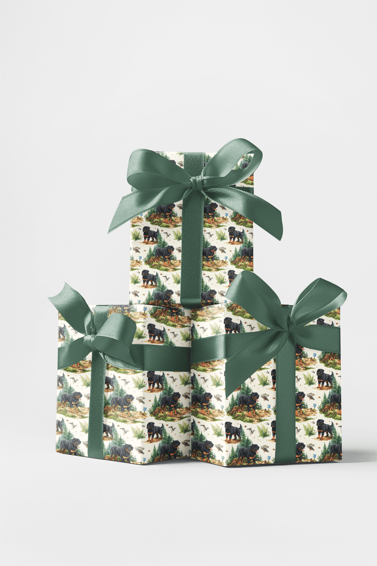 Woodland Explorer (english Mastiff) Wrapping Paper