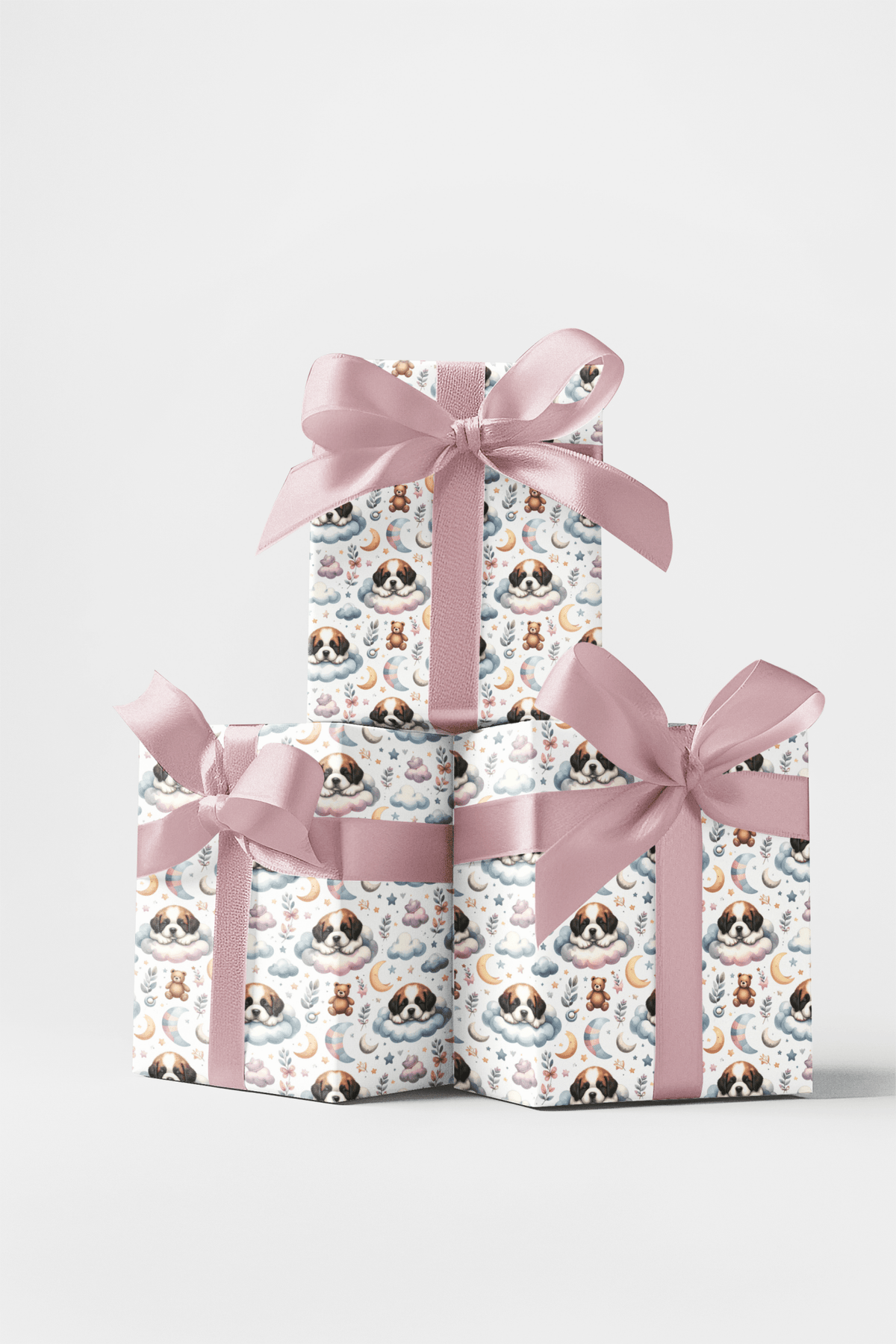 Gentle Giant Nursery (st. Bernard) Wrapping Paper