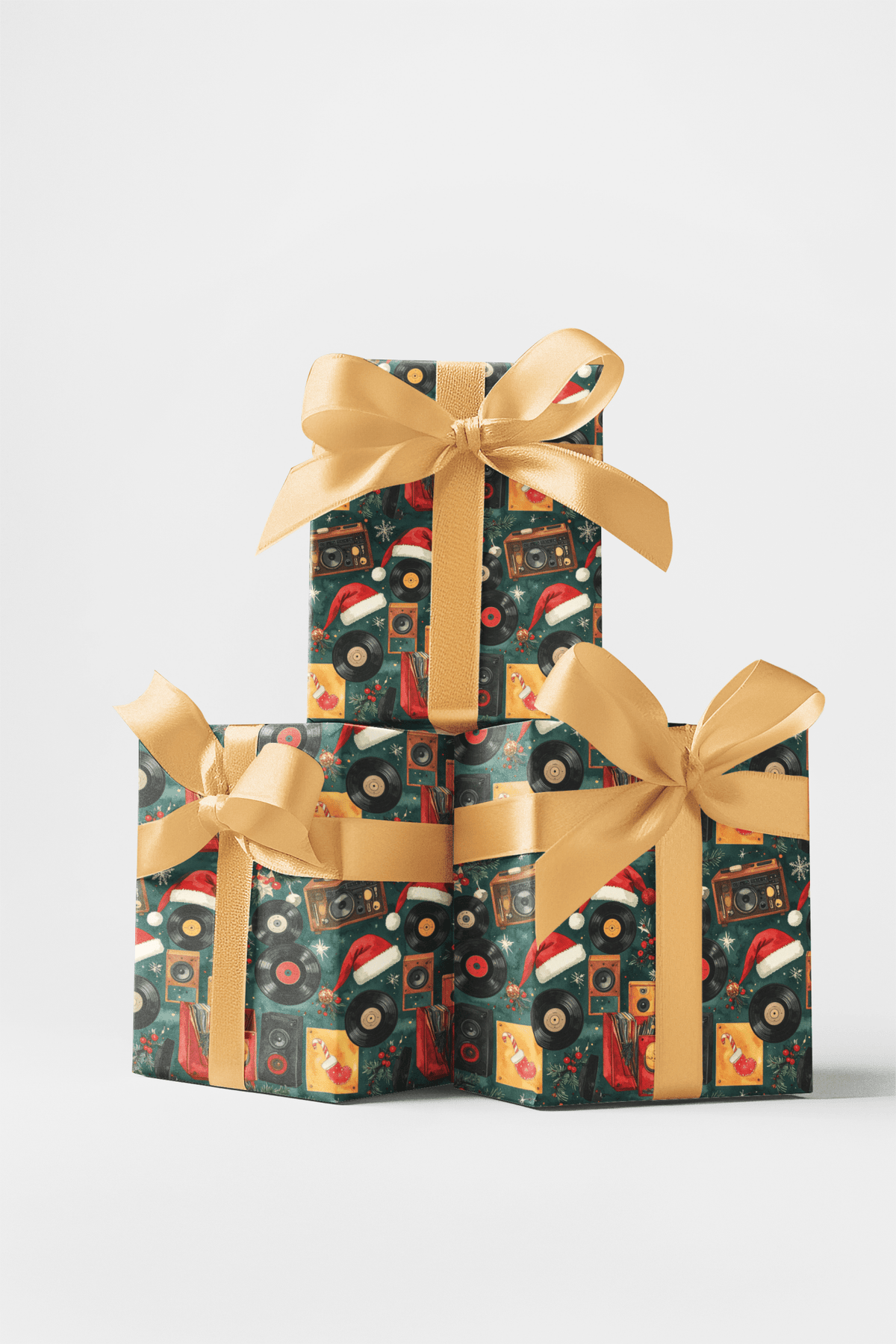 The Merry Record Club Wrapping Paper