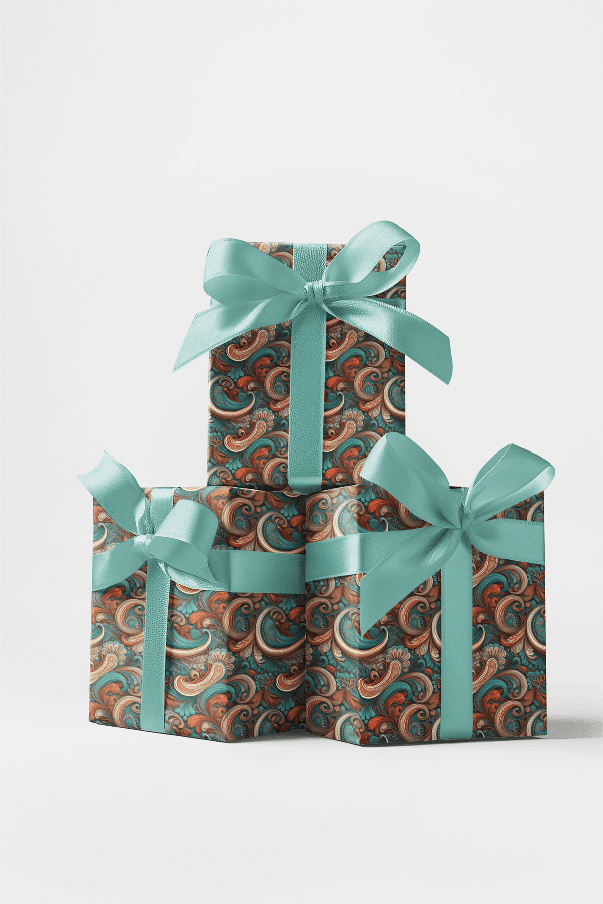 Paisley Poise Wrapping Paper