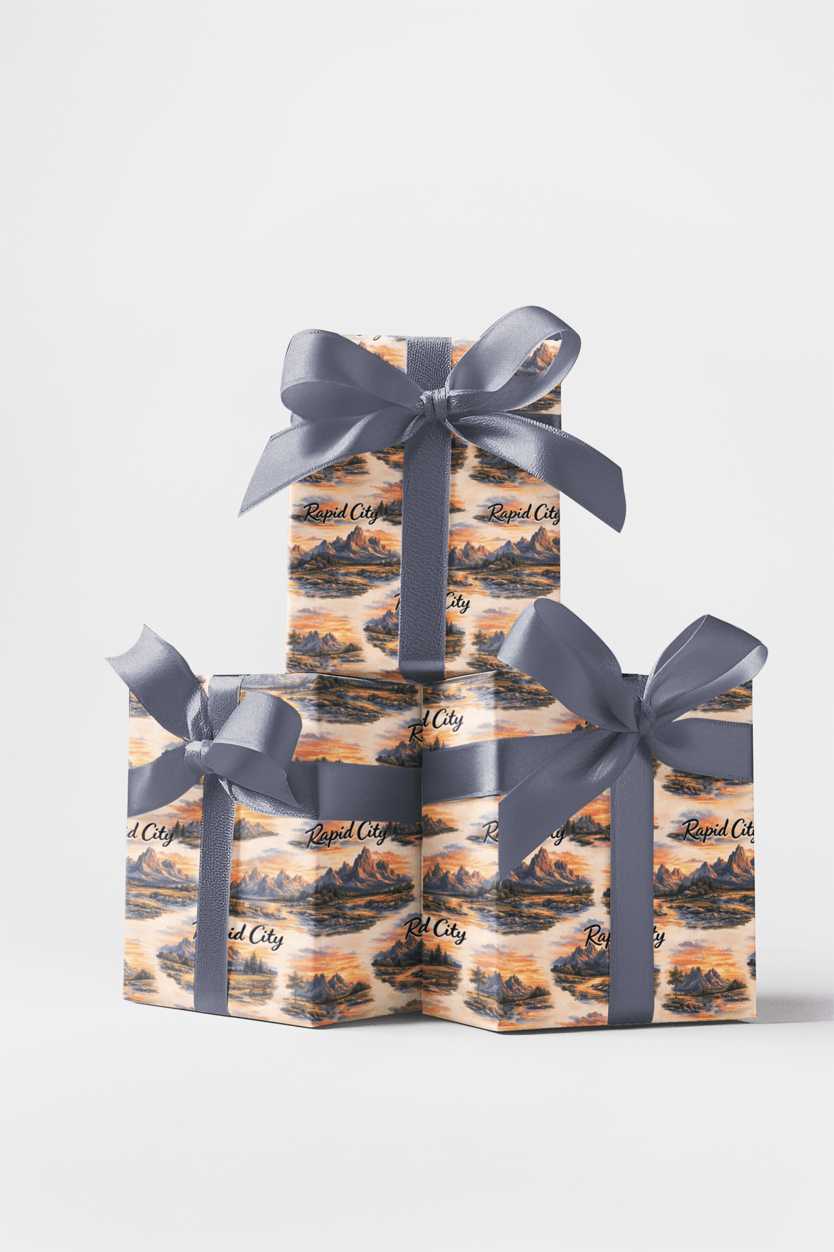 Rapid City Black Hills Light Wrapping Paper