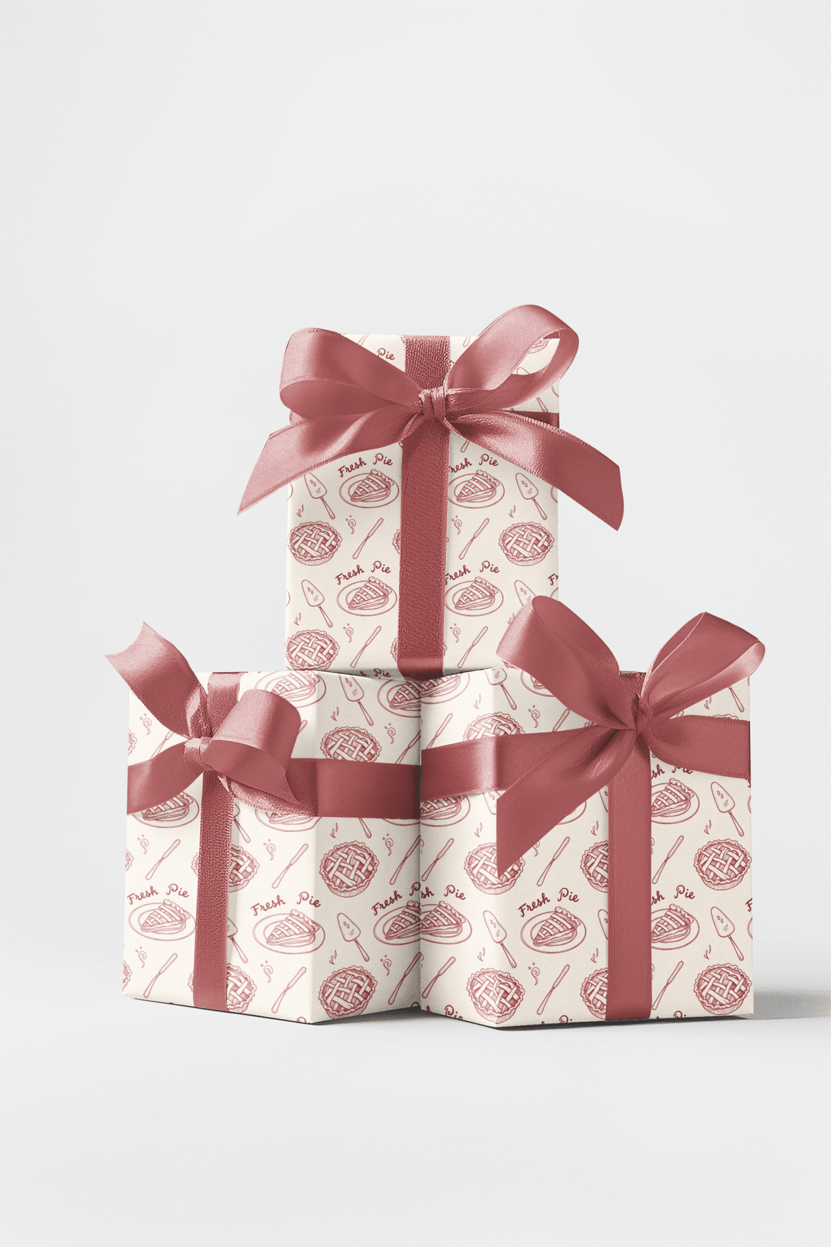 Baker's Dozen: Fresh Pie Wrapping Paper
