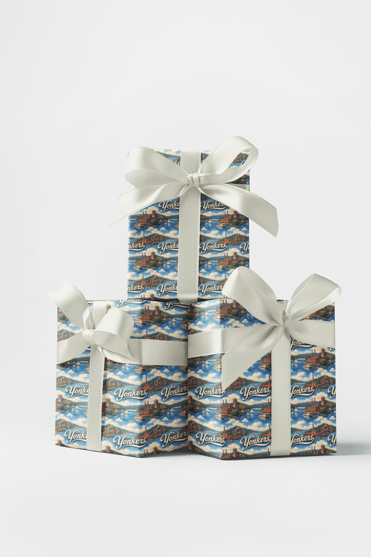 Yonkers Hudson Heritage Wrapping Paper