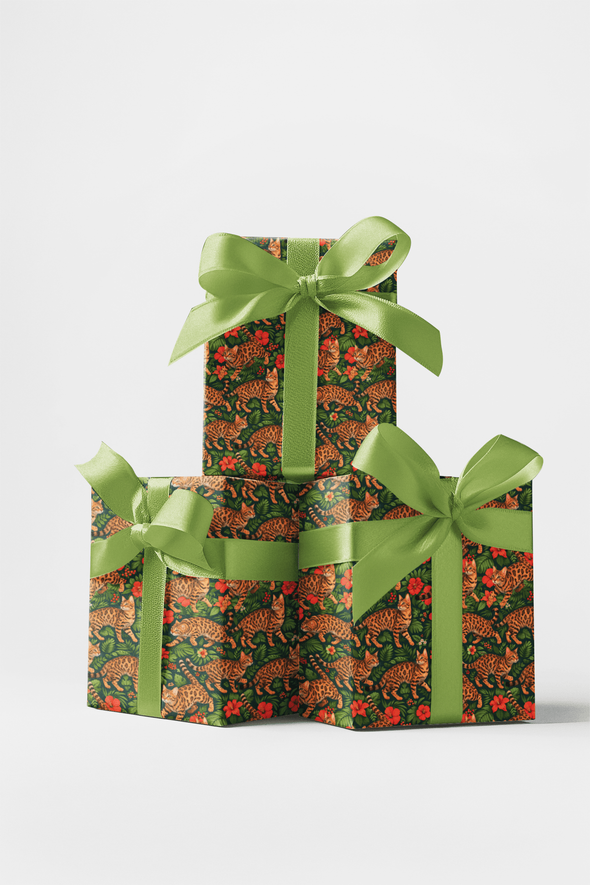 Bold Bengal Spots Wrapping Paper
