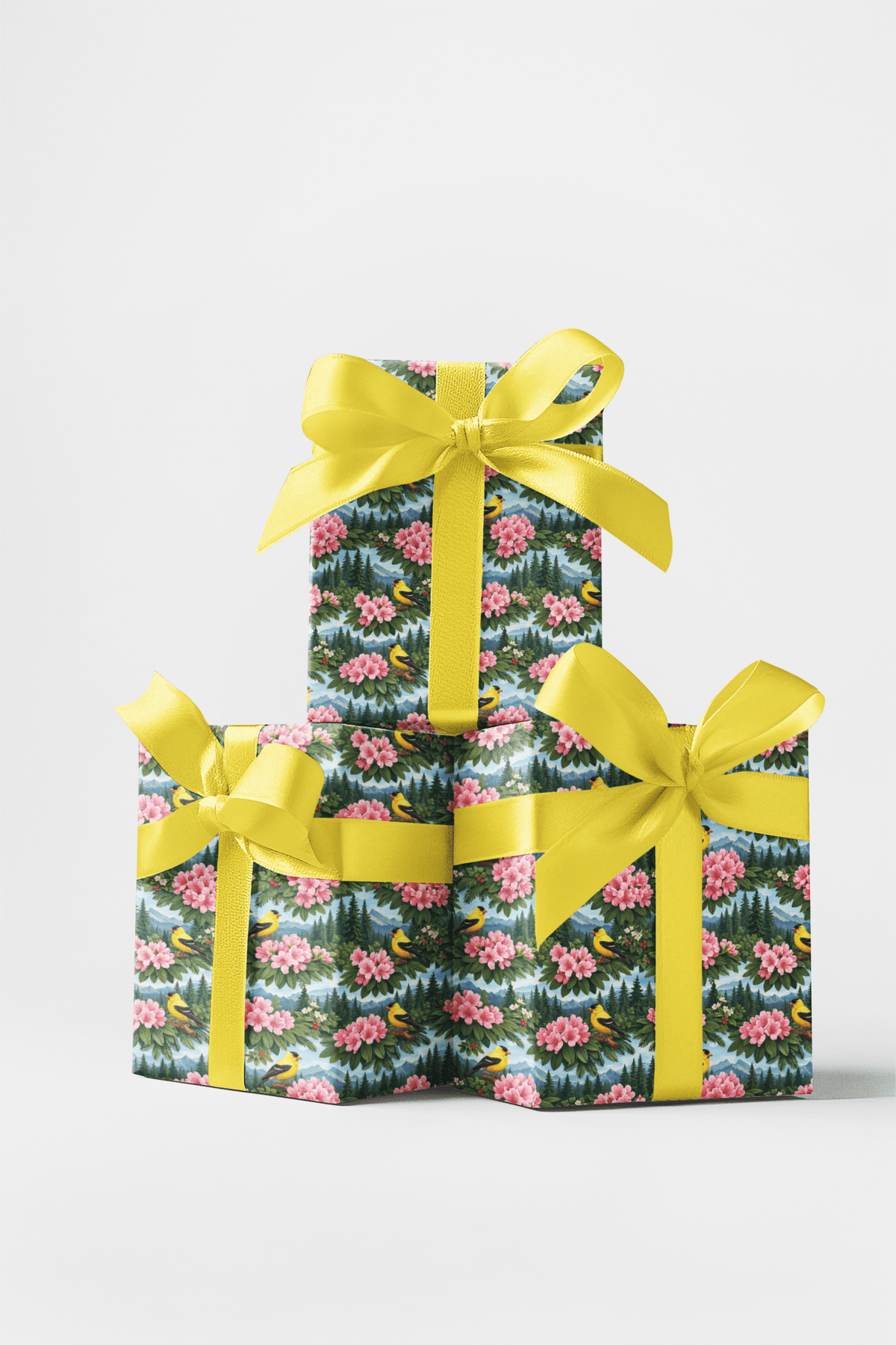 Washington Flora & Fauna Wrapping Paper