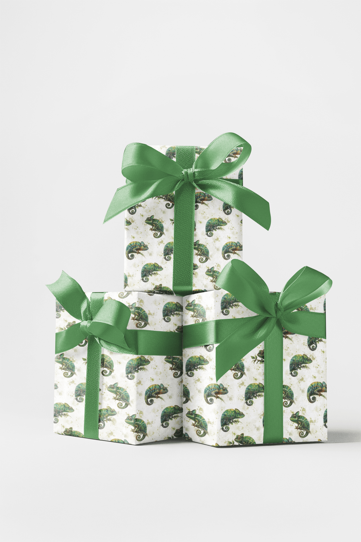 Chameleon Symphony Wrapping Paper